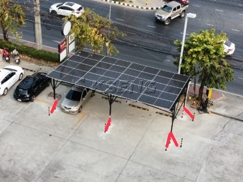 Thailand Solar Carport Project Projet d'abri solaire en Thaïlande