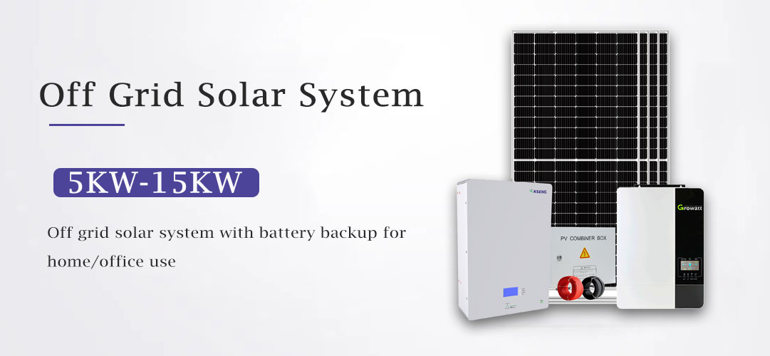 10KW Off Grid Solar System Système solaire 10KW hors réseau