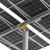PV d&eacute;pistant les structures solaires de traqueur d'axe simple de syst&egrave;me d'&eacute;nergie solaire de contr&ocirc;leur