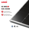 LONGI Panneaux solaires Prix 144 Demi-cellule PERC MONO 540W 545W 550W Module PV