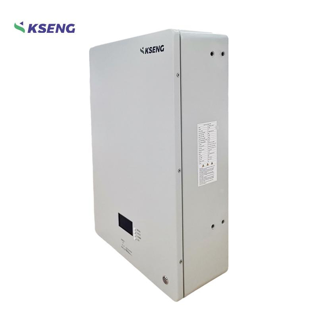 Kseng Smart BMS Powerwall Batterie de stockage d'énergie domestique 48V 100Ah 5Kwh Batterie au Lithium pour système solaire