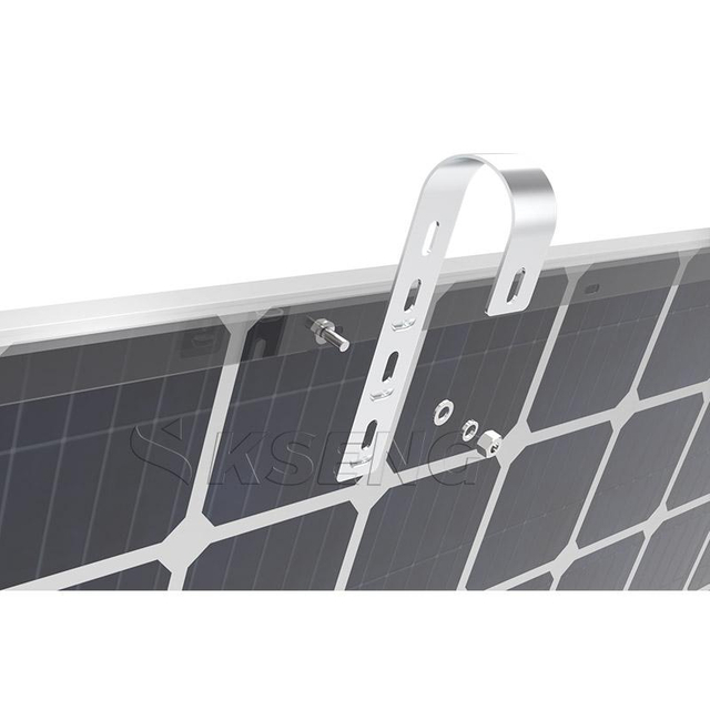 Support de crochets de montage solaire pour balustrade de balcon, vente en gros, pour maison et appartement