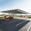 Grande structure solaire imperm&eacute;able commerciale d'abri de voiture de l'acier au carbone T