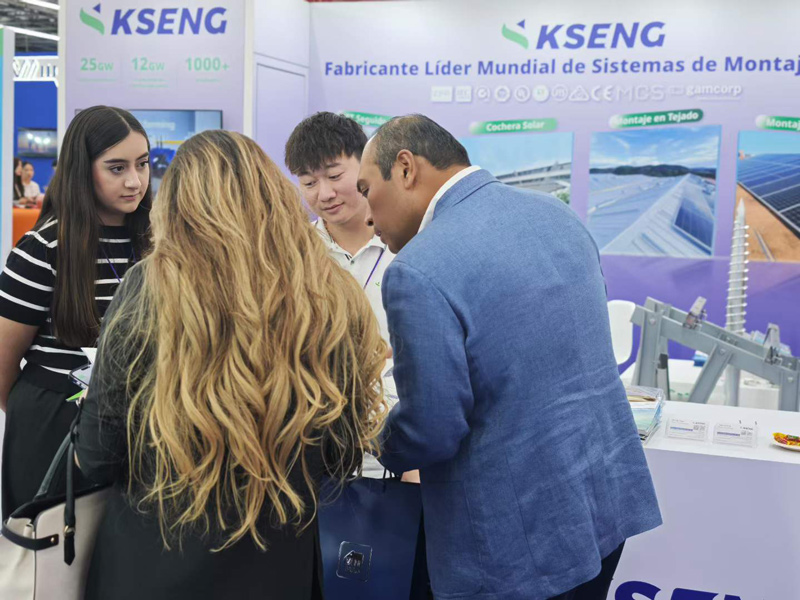 RE+ Mexico 2026 - Les supports solaires tous sc&eacute;narios de Kseng Solar suscitent un fort int&eacute;r&ecirc;t sur le march&eacute; mexicain