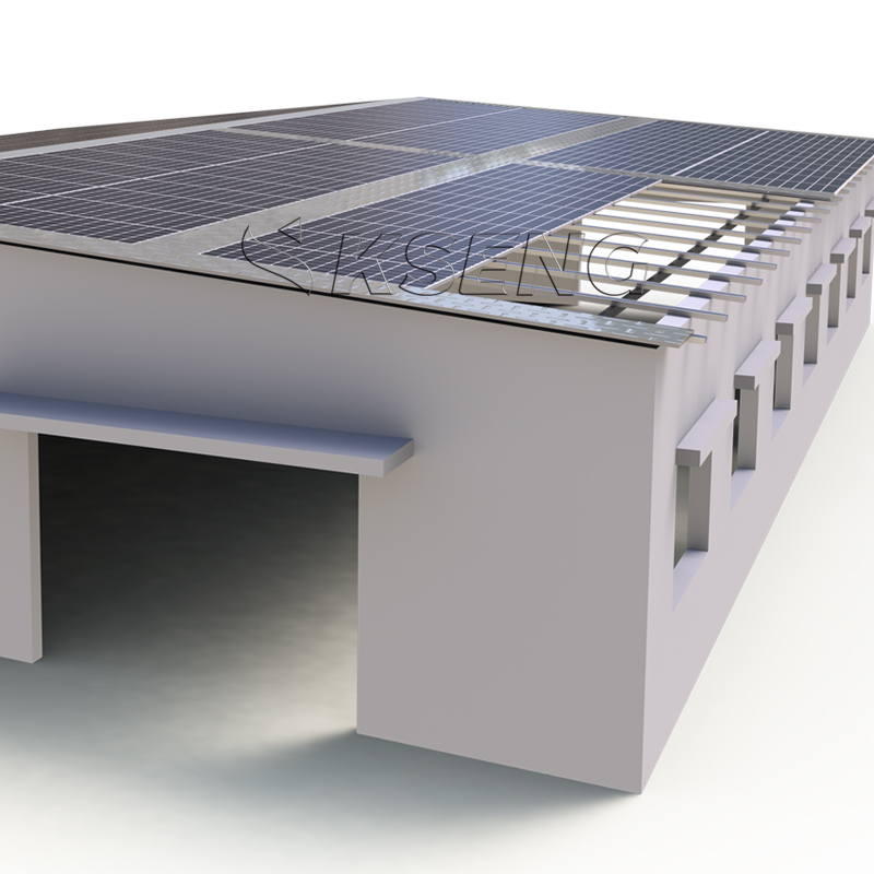 Syst&egrave;me de montage photovolta&iuml;que BIPV