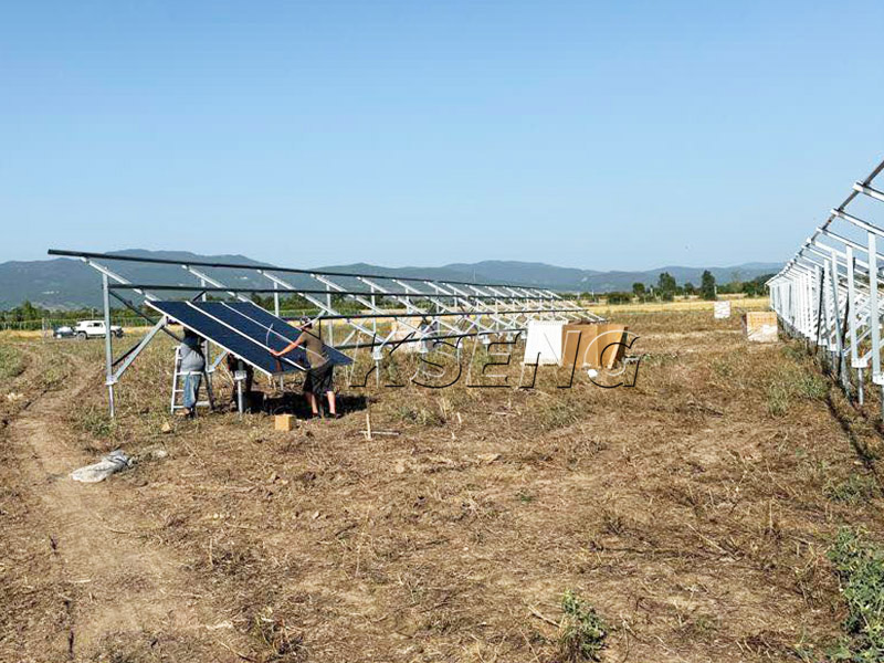 Installation d'une ferme solaire en G&eacute;orgie