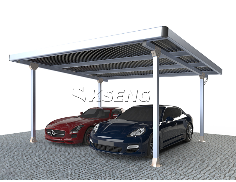 abri de voiture solaire &eacute;tanche