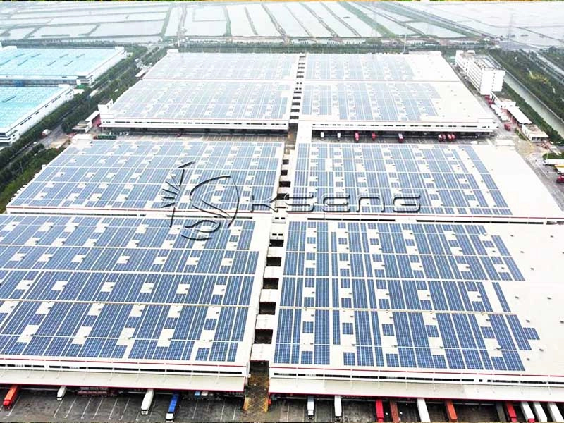 Chine Système de montage sur toit solaire Shangdong 18 MW