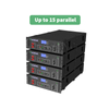 Pack de batterie Lifepo4 d'installation de b&acirc;ti de support de batteries d'ion de lithium de Kseng 51.2V 200Ah