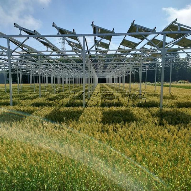 syst&egrave;me de montage de ferme solaire