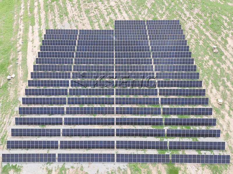 Suivi solaire &agrave; axe unique de 1,2 MW en Colombie