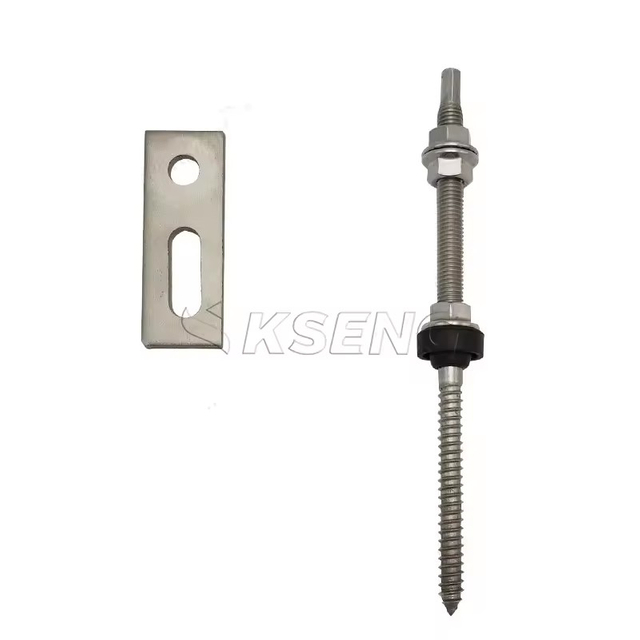 Boulons de suspension solaires en acier inoxydable pour système de support solaire de toit