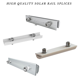 Produits liés à l'énergie solaire Épissure de rail solaire en aluminium