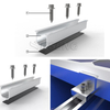 Mini rail solaire en aluminium r&eacute;sistant &agrave; la corrosion Kseng