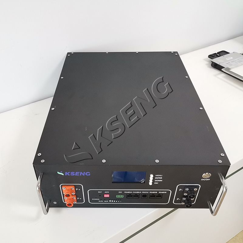 Kseng – batterie Lithium-Ion 51.2V, 100ah, mont&eacute;e en rack, 5kw, 10kw, 20kw, 30kw, pour syst&egrave;mes solaires, Lifepo4