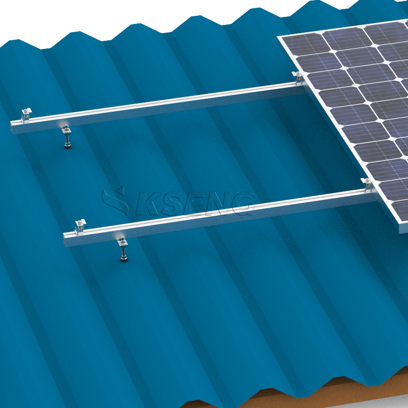Pince d'extr&eacute;mit&eacute; rapide solaire pour support de montage solaire