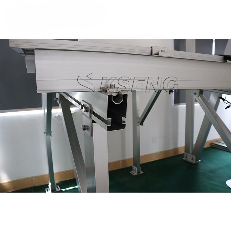 Pince de rail solaire en aluminium pour syst&egrave;me de montage de panneaux solaires