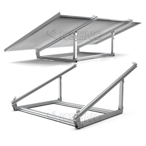 Kits faciles de support de panneau solaire d'angle réglable pour le mur de balcon