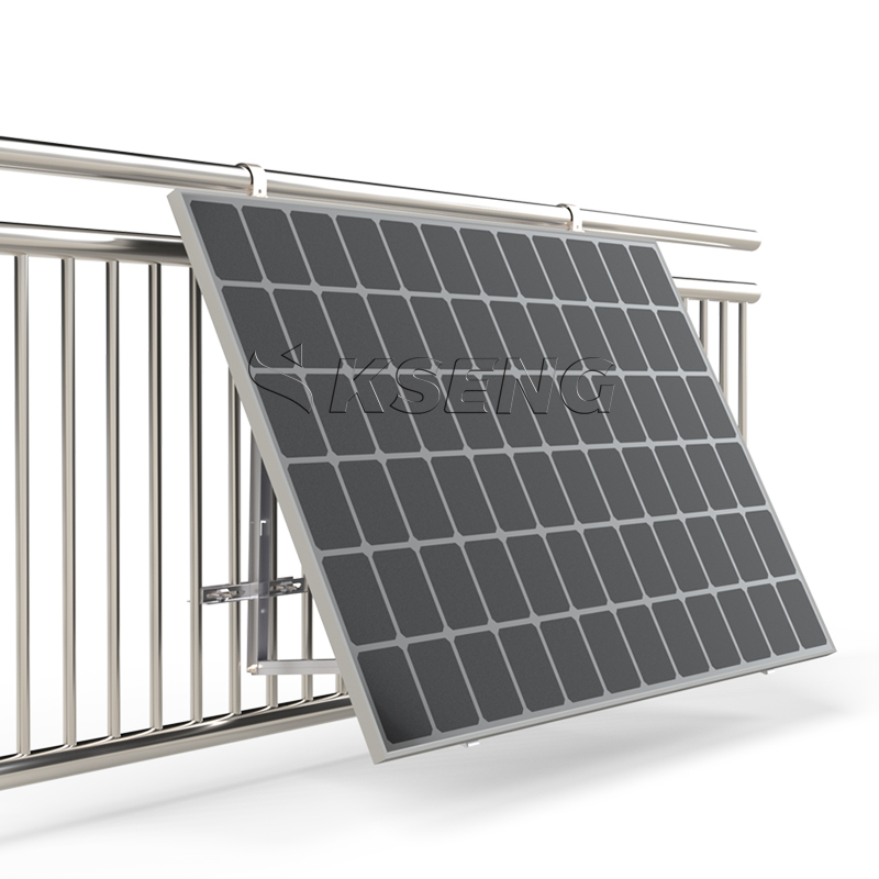 support de balcon pour panneaux solaires