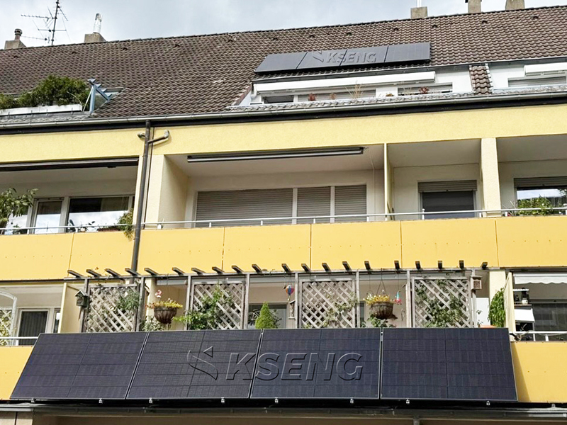 Support solaire universel pour balcon EU