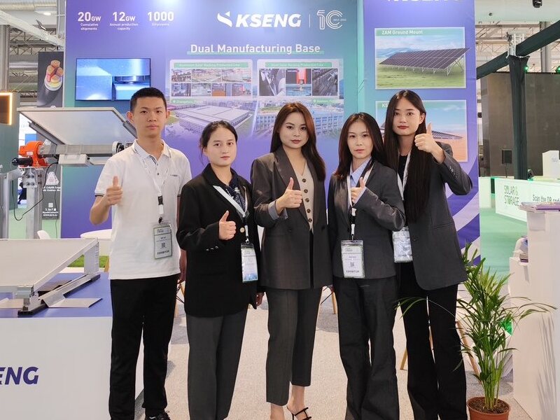 Solar & Storage Live KSA 2025 – Kseng Solar r&eacute;chauffe le Moyen-Orient avec sa large gamme de solutions de montage solaire
