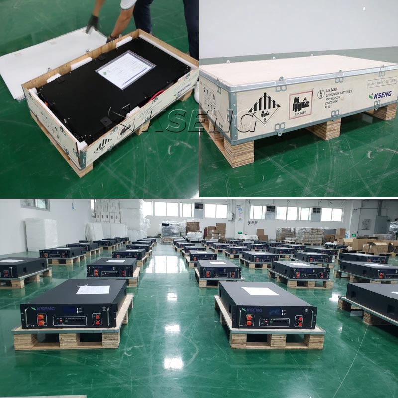 Batteries lithium-ion 10 kW, montage en rack