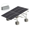 Kit de support de montage au sol pour panneaux solaires en acier au carbone