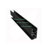 Rails de montage de panneaux solaires noirs en aluminium, vente chaude