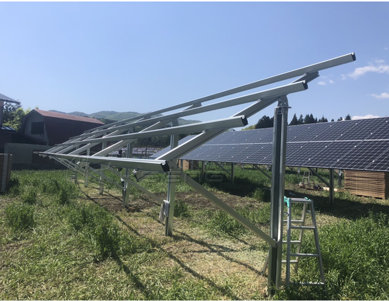 support de sol solaire