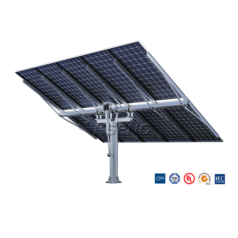 syst&egrave;me de suivi solaire &agrave; poste unique