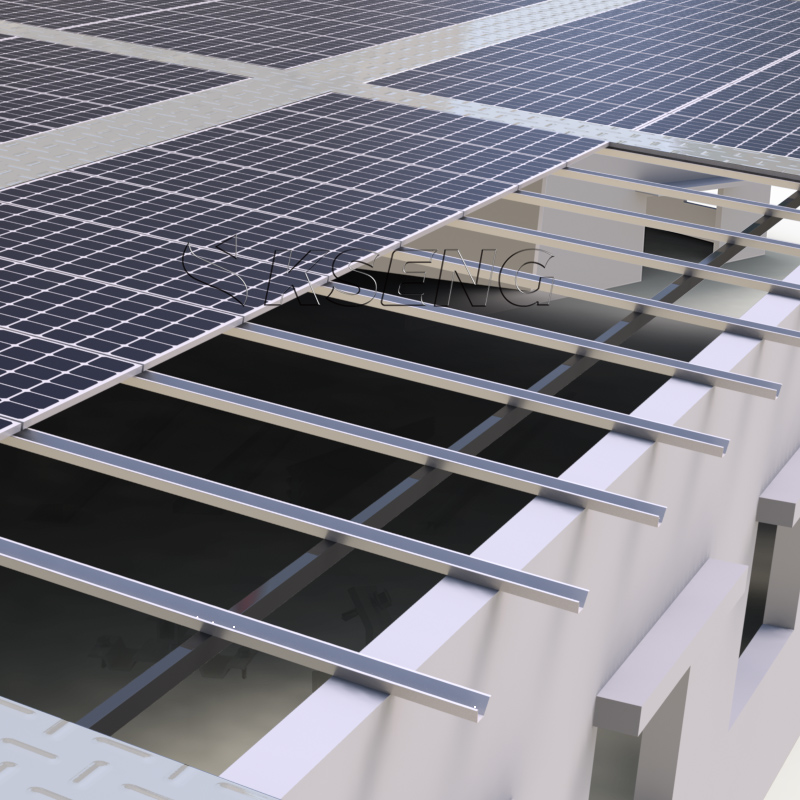 Syst&egrave;me de montage photovolta&iuml;que BIPV