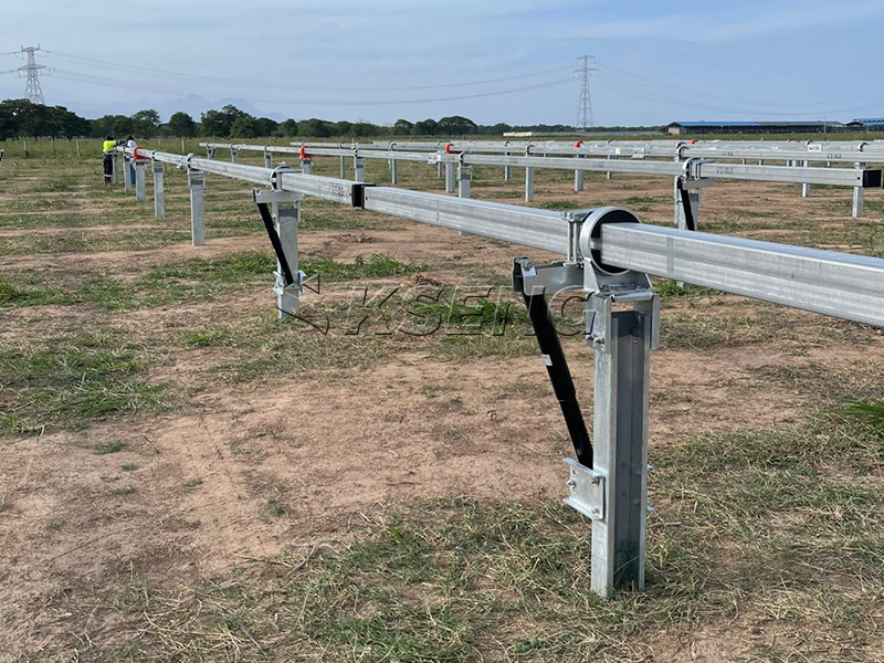 Projet de tracker solaire en Colombie 2025