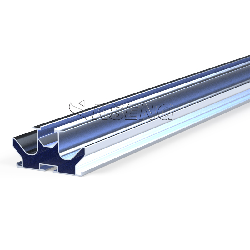Rail solaire &eacute;tanche AL6005-T5 pour applications d'abris de voiture et de pergola