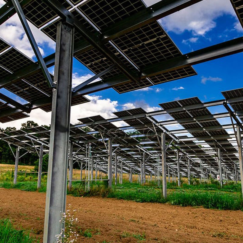 support de ferme solaire