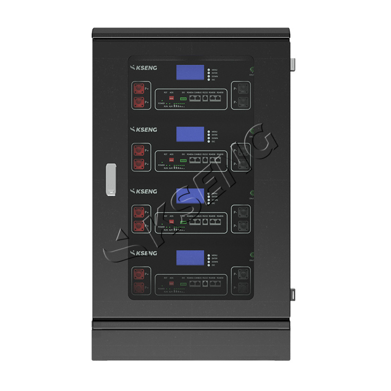 Kseng – batterie Lithium-Ion 51.2V, 100ah, mont&eacute;e en rack, 5kw, 10kw, 20kw, 30kw, pour syst&egrave;mes solaires, Lifepo4