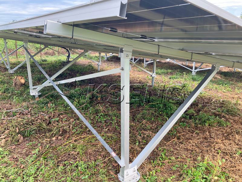 support-de-montage-pv-en alliage d'aluminium