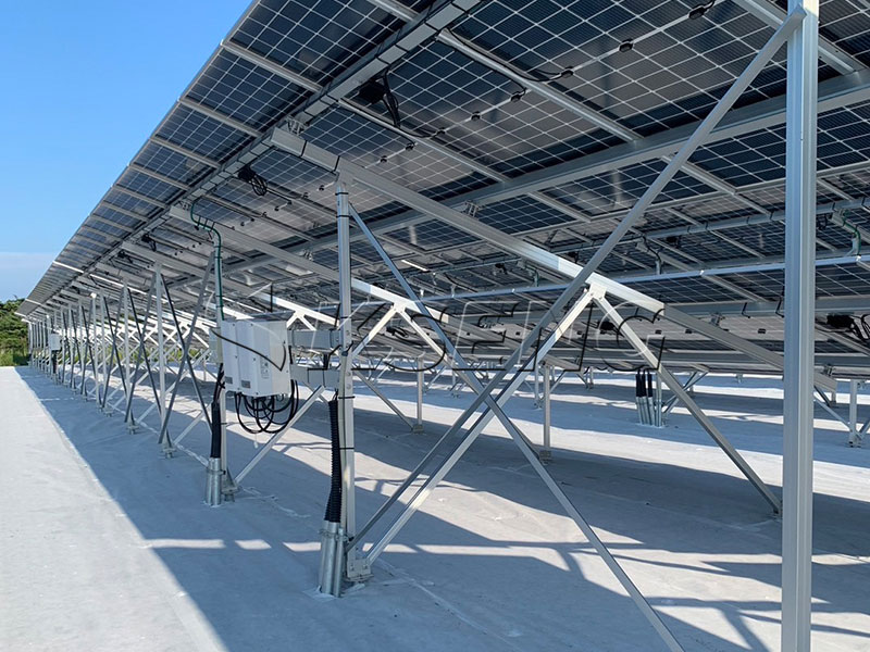 Support-solaire-en-aluminium-r&eacute;sistant &agrave; la corrosion-con&ccedil;u-pour-une-fiabilit&eacute;-&agrave;-long-cycle-de-vie