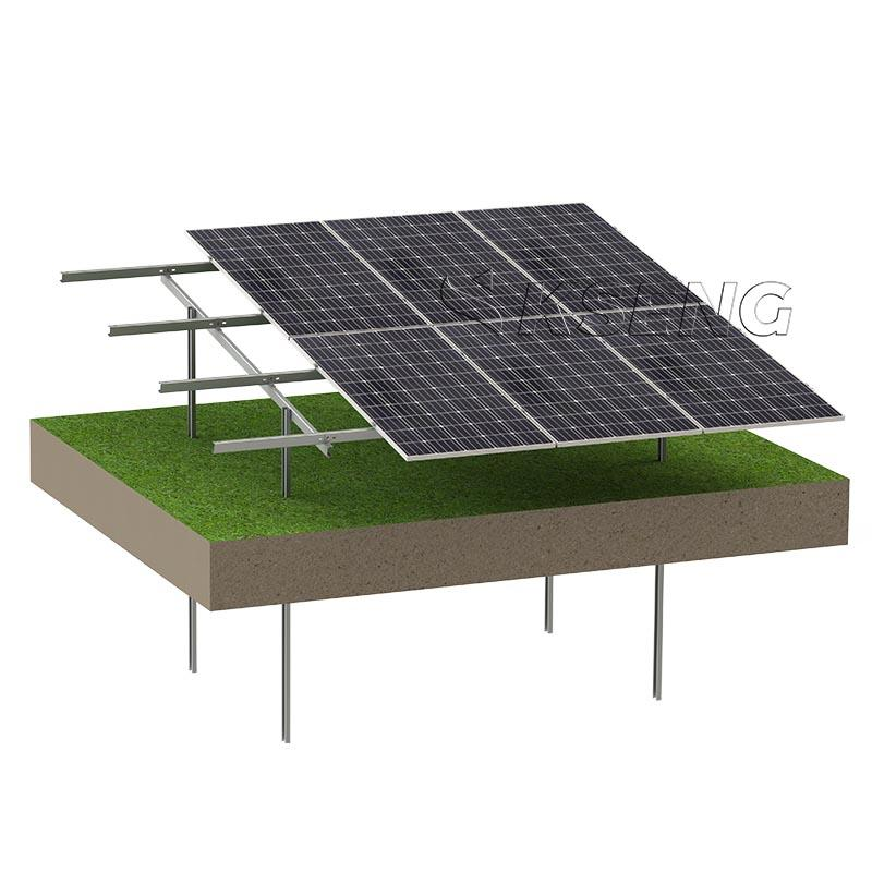 support solaire au sol