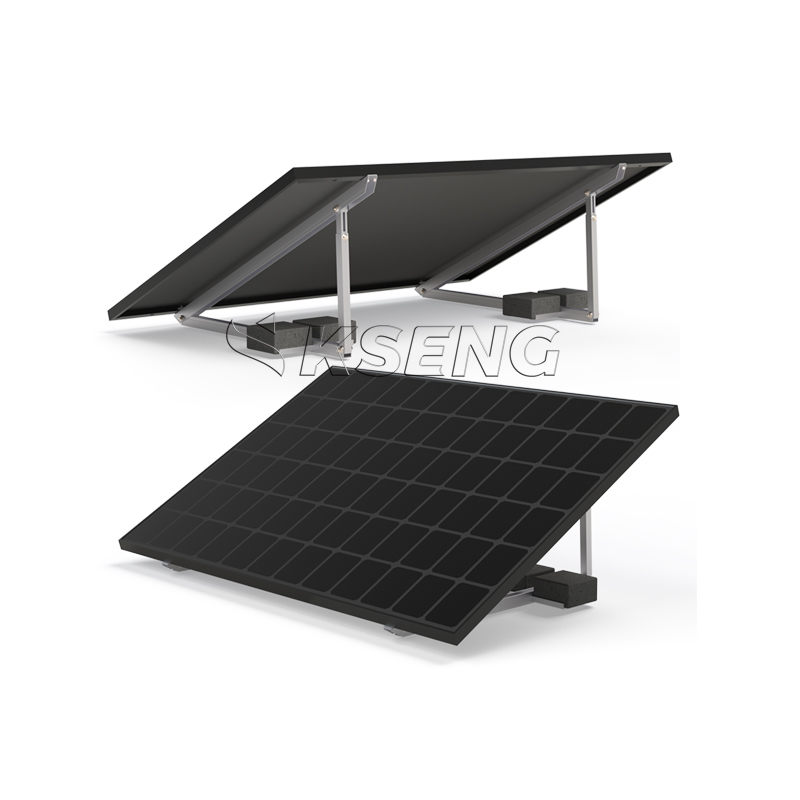 Kit de panneaux solaires universels et faciles &agrave; installer, structure solaire pour balcon de jardin &agrave; toit plat, stock ue