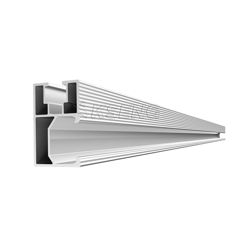 rail solaire en aluminium