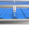 Boulon de suspension de toit solaire en gros avec pieds en L solaires pour montage sur toit en pente en m&eacute;tal