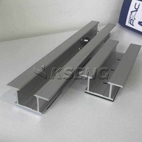  Mini rail solaire en aluminium anodis&eacute; AL6005 r&eacute;sistant &agrave; la corrosion