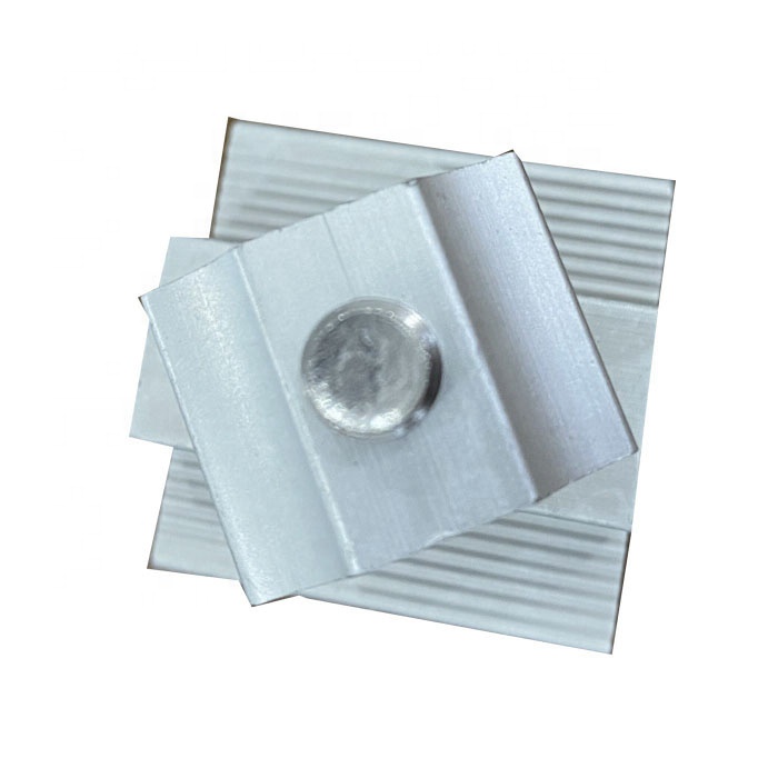 Pince pour panneau solaire en aluminium, prix de gros