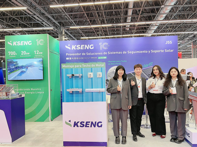 RE+ Mexico 2025 - Kseng Solar pr&eacute;sente une large gamme de solutions de rayonnages solaires pour l'Am&eacute;rique latine