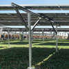 Syst&egrave;me de montage au sol agricole de structure de ferme solaire Zn-Al-Mg