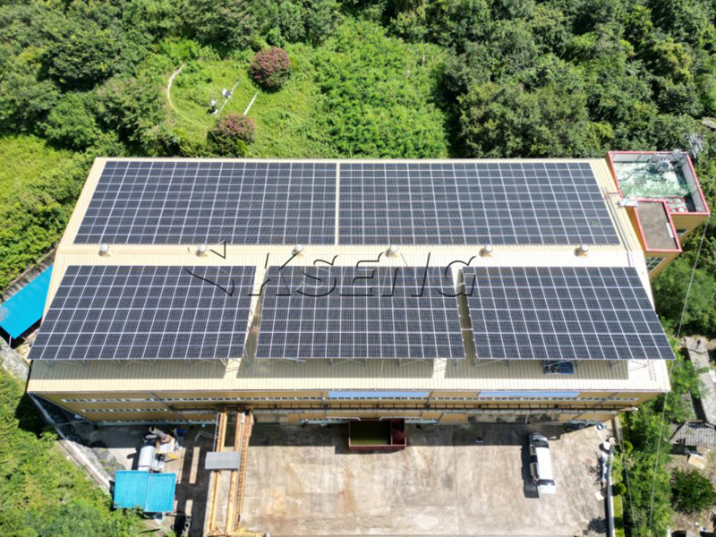 Boîtier de pied en L pour toit en métal coréen-solaire 237,39 kW