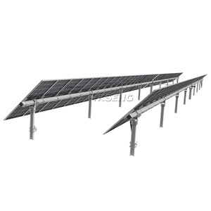 Traqueur solaire &agrave; axe unique &agrave; liaison double rang&eacute;e KST-1P-TL
