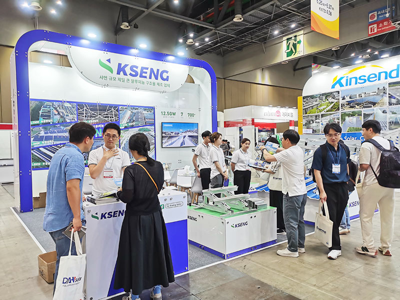EXPO SOLAR & ASEAN Sustainable Energy Week 2024 - Kseng Solar a expos&eacute; des solutions de rayonnage solaire de pointe en Cor&eacute;e du Sud et en Tha&iuml;lande