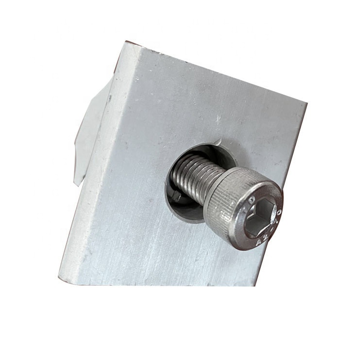 Pince pour panneau solaire en aluminium, prix de gros