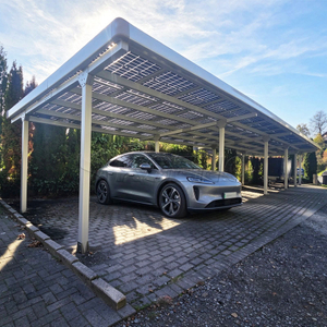 Syst&egrave;me de montage pour abri de voiture solaire commercial et industriel